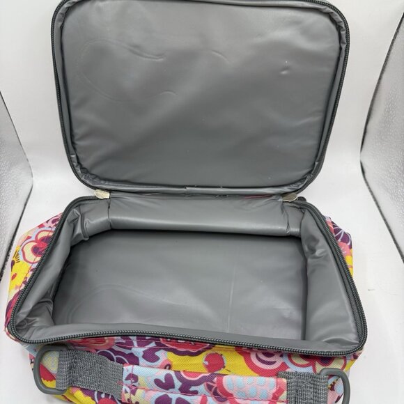 J World New York Lola Floral Insulated Lunch Bag Lunchbox Mesh Pocket - Picture 4 of 5